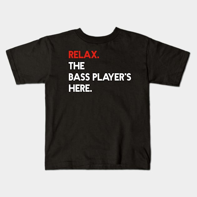 Relax. Kids T-Shirt by Myzelinho